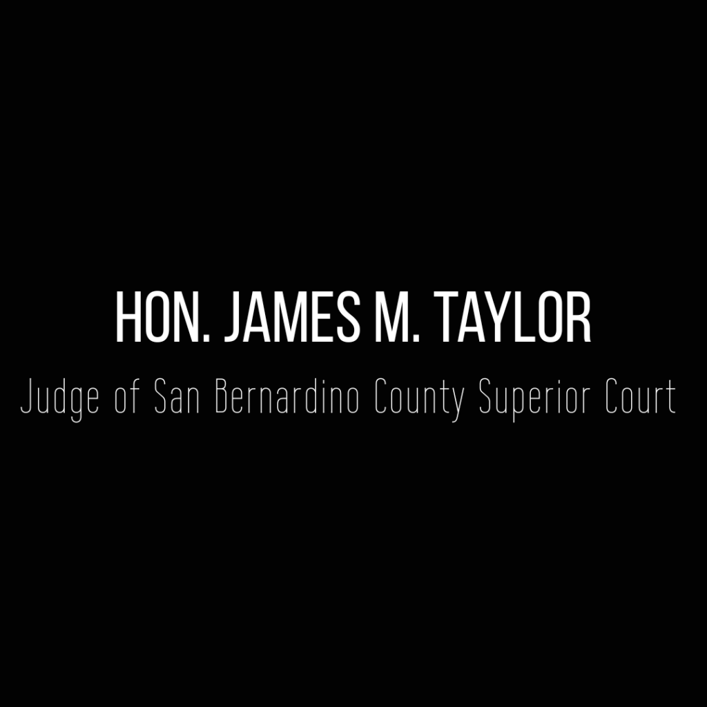 Hon. James M. Taylor